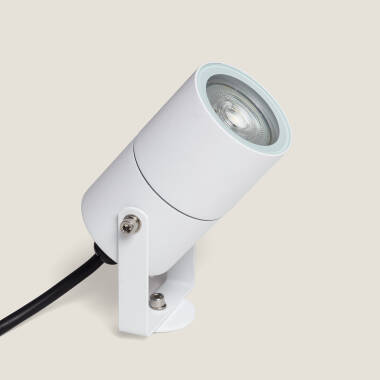 LED-Strahler Aussen GU10 aus Aluminium mit Erdspieß Telaga