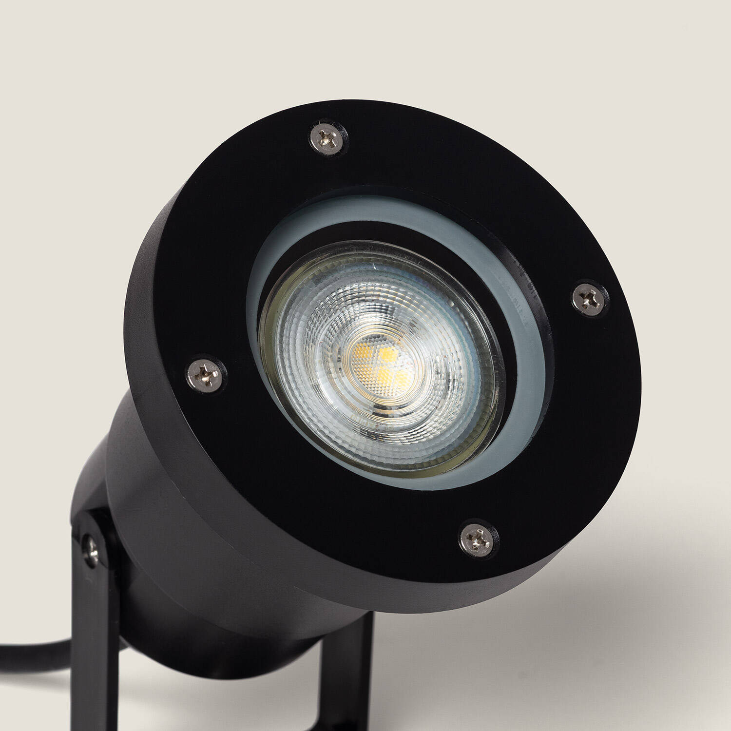 Reflektor Zewnętrzny GU10 z Kolcem Roque - widok prezentacyjny