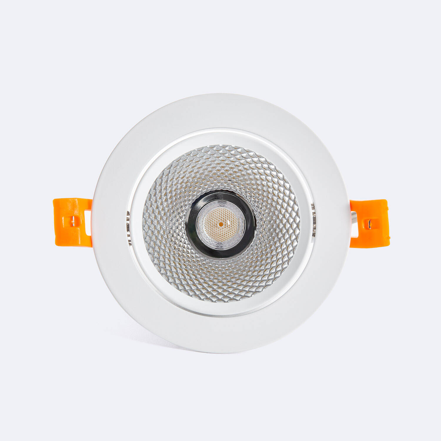 Oczko Downlight LED 9W COB Nastawna Okrągła Biała Średnica Wycięcia Ø 90 mm Anti Flicker - widok szczegółowy
