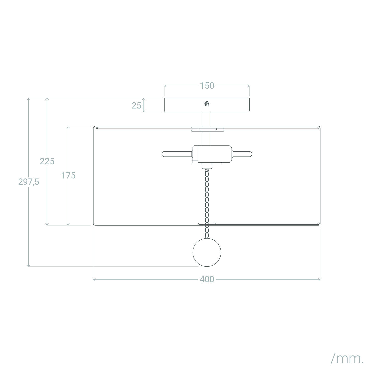 Lampa Sufitowa Sznur Naturalny Modigliani - widok 3