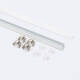 Afbeelding van Aluminium Profiel Opbouw  2 m voor LED Strip tot 6 mm