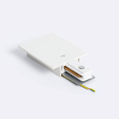 Connecteur Monophasé Secteur pour Rail Borgia Encastré Aluminium