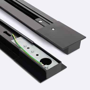 1m Recessed Aluminium 1-Circuit Track