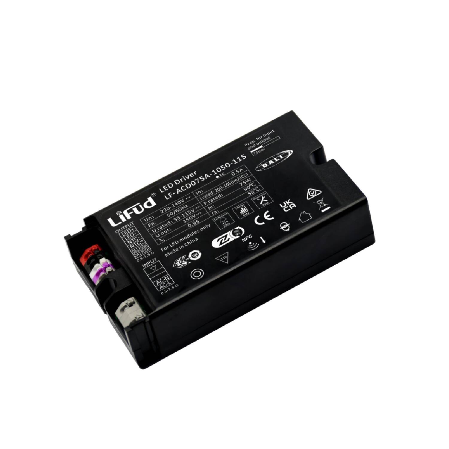 Driver LIFUD NFC 6 STEP 200-240V Wyjście 17-236V - widok 2