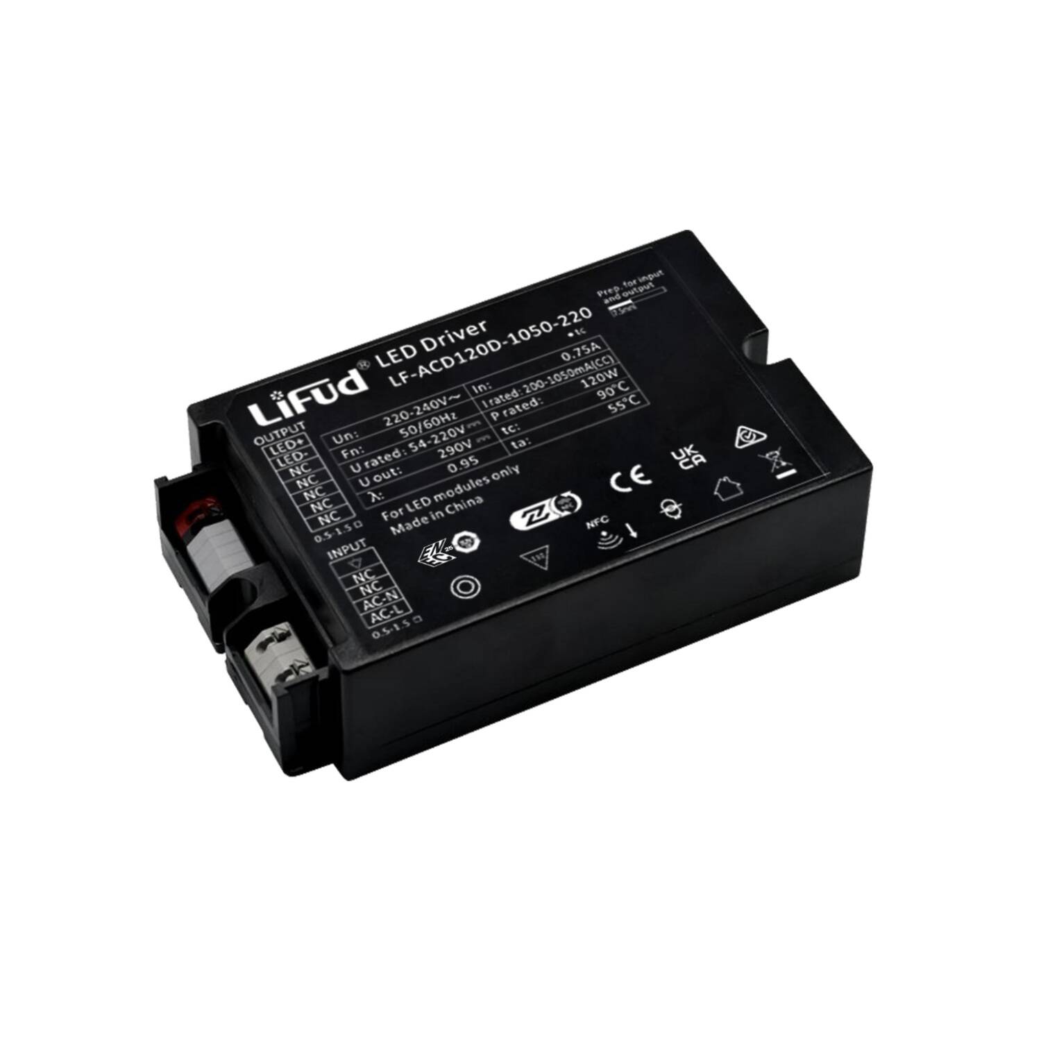 Driver LIFUD NFC 6 STEP 200-240V Wyjście 17-236V - widok 2