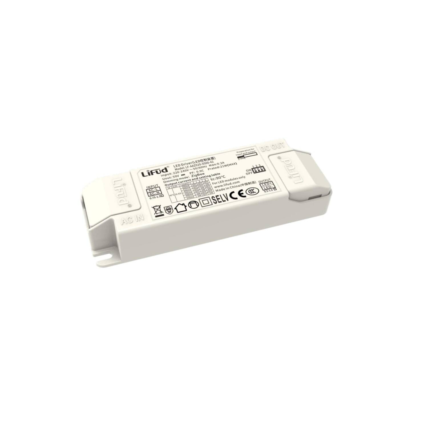 Driver LIFUD Ściemialny Zigbee 200-240V Wyjście 25-42V 