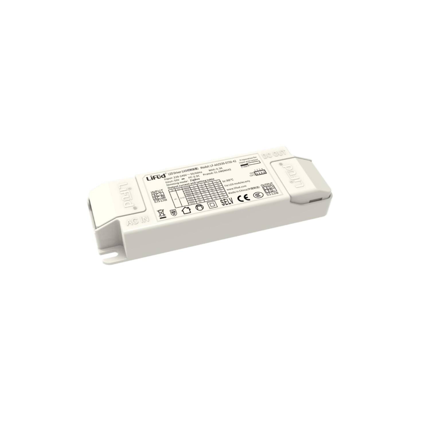 Driver LIFUD Ściemialny Zigbee 200-240V Wyjście 25-42V 