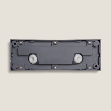 Image de Balise Extérieure LED 2W Murale Rectangulaire Saillie Gris Élide
