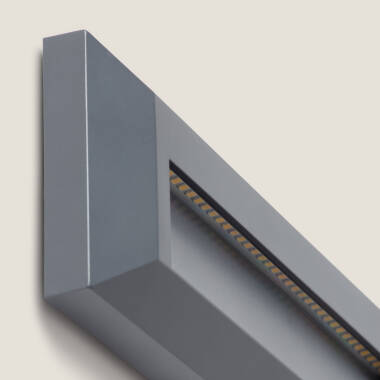 Immagine di Segnapasso per Esterni LED 2W Superficie Parete Rettangolare Grigio Élide