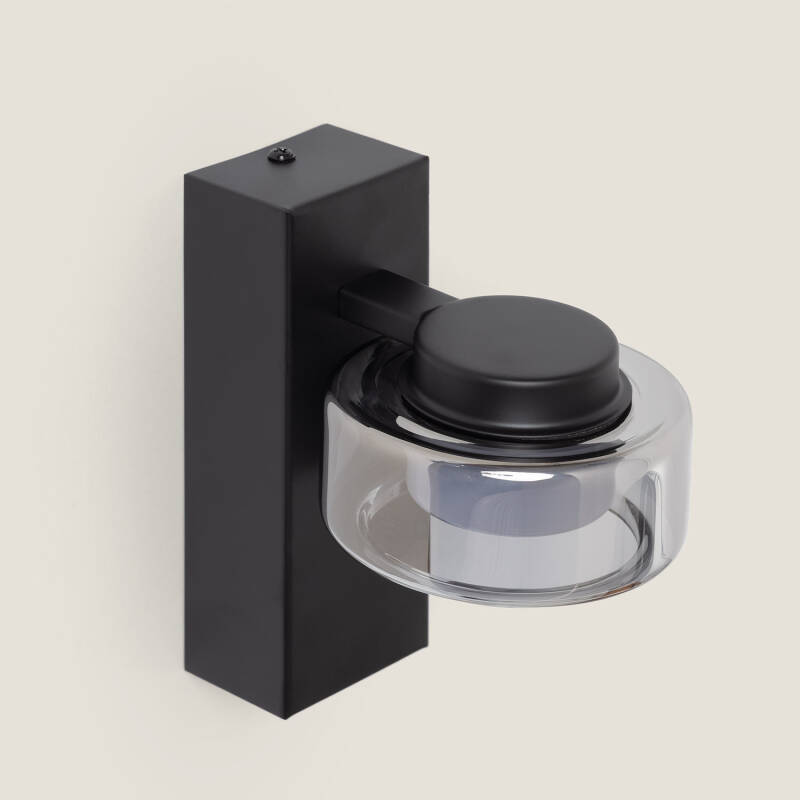 Afbeelding van Wandlamp LED 4W Badkamer Metaal en Glas Zisna