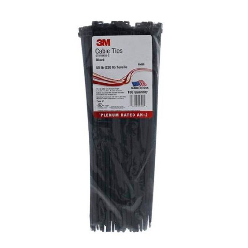 Immagine di Pack Fascette per Esterni Scotchflex 3M FS 280 BWC C-C 3,5mm x 280 mm (100 Un) 3M-7000035294-CC