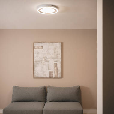 Afbeelding van Plafondlamp Rond Metaal LED 24W Desse