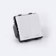 Image de Interrupteur Double Bouton-Poussoir Modern