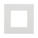 Image of Double Pushbutton Switch with PC Modern Frame
