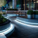 Image de Bobine Néon LED Flexible 360º Rond Dimmable 220V AC 120LED/m IP67 Blanc Froid 50 Mètres sur Mesure Coupe Tous les 100cm