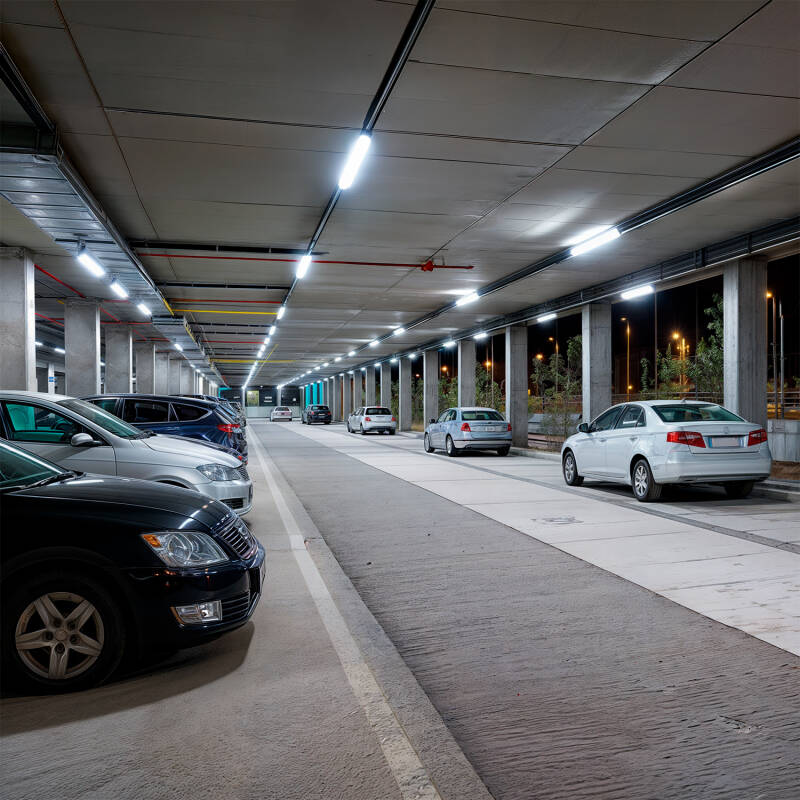 Bild von Feuchtraumleuchte mit 1 LED Röhre 60cm IP65