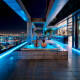 Immagine di Striscia LED Neon 7.5 W/m Regolabile 220V AC 120 LED/m Semicircolare 180º Azzurro IP67 su Misura Taglio ad ogni 100 cm