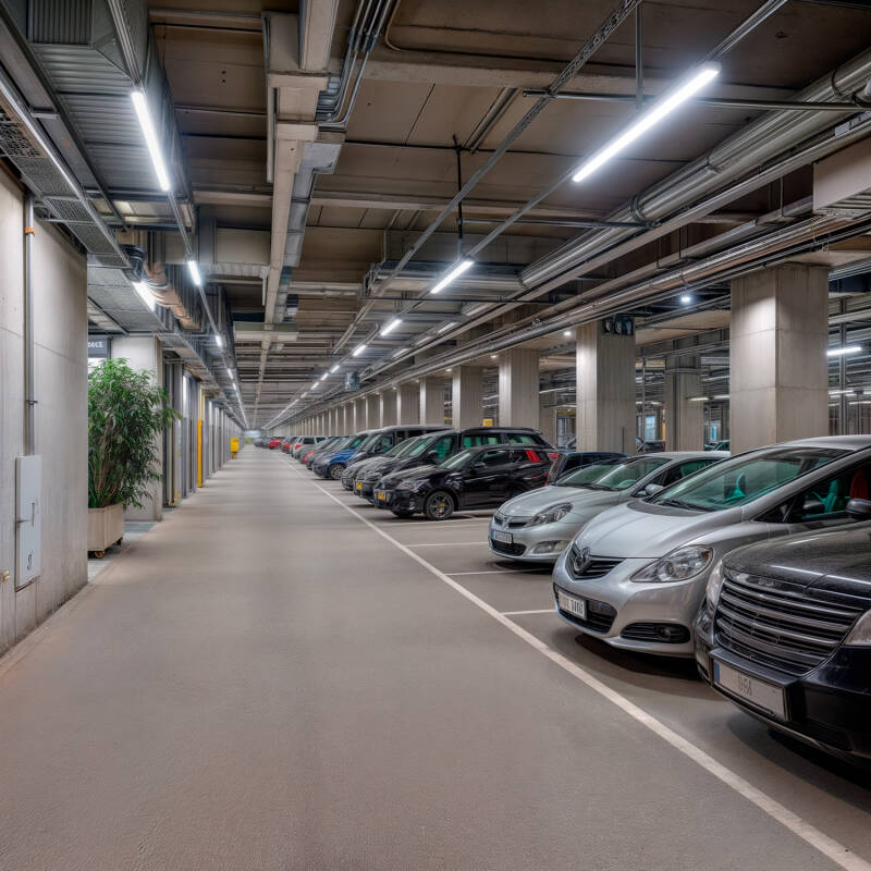 Bild von LED Feuchtraumleuchte 150cm 60W High Lumen 150 lm/W IP65