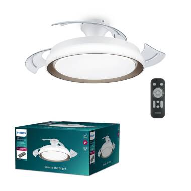 LED Deckenventilator Lautlos Bliss 51cm Motor DC PHILIPS 929004081601