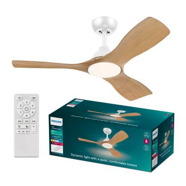 LED Deckenventilator Lautlos Olas 106cm Motor DC PHILIPS 929004640901