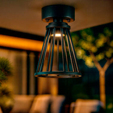Afbeelding van Plafondlamp Outdoor LED 6W Aluminium Bradda