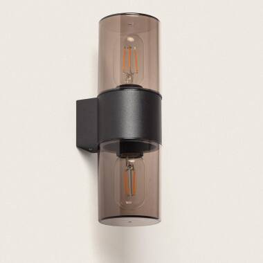 Image of Solok Two Spotlight Aluminium Wall Lamp
