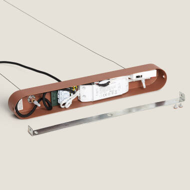 Image de Suspension LED 24W Plâtre CCT Sélectionnable Kirnber