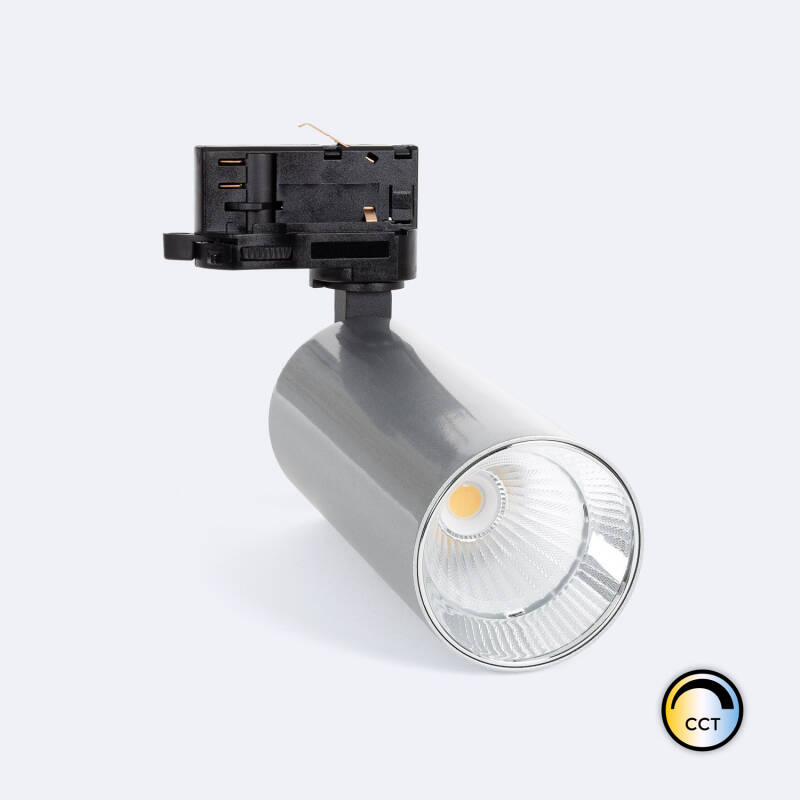 Immagine di Faretto LED per Binario Trifase 18W CCT Misoh