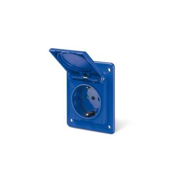 Obudowa Gniazdka Wpuszczana SCAME Domo 2P+T 16A IP54
