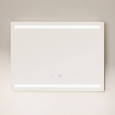 Image of Tahiti 60x80cm Anti-fog LED Tactile Decorative Mirror  Image of Tahiti 60x80cm Anti-fog LED Tactile Decorative Mirror