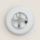 Immagine di Plafoniera LED 26W Circolare Metallo Ø400 mm CCT Selezionabile Telmor