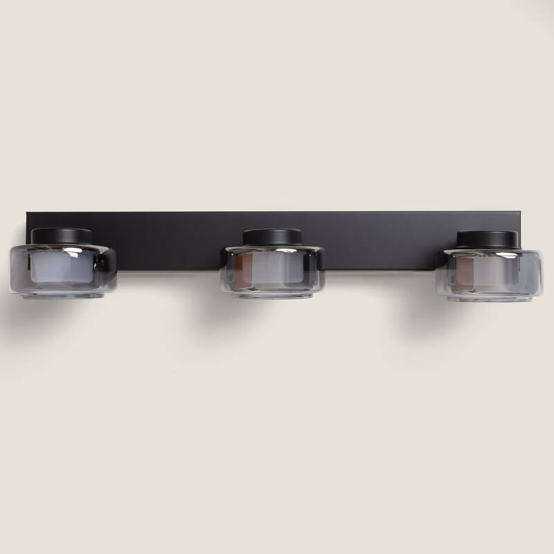 Afbeelding van Wandlamp LED 12W Badkamer Metaal en Glas Zisna
