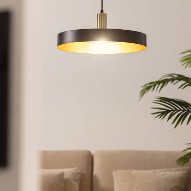 Lampa Wisząca z Metalu Furiko