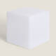 Image de Cube LED RGBW 30cm avec Batterie Rechargeable Solaire + USB
