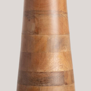 Afbeelding van Staandelamp Hout Zeil Rajesh ILUZZIA
