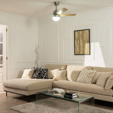 Image of Cygnus Nickel Silent Ceiling Fan with DC Motor 107cm 