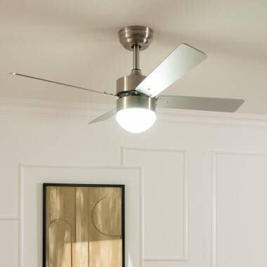 Cygnus Nickel WiFi Silent Ceiling Fan with DC Motor 107cm