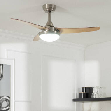 Neil Wooden WiFi Silent Ceiling Fan with DC Motor 107cm