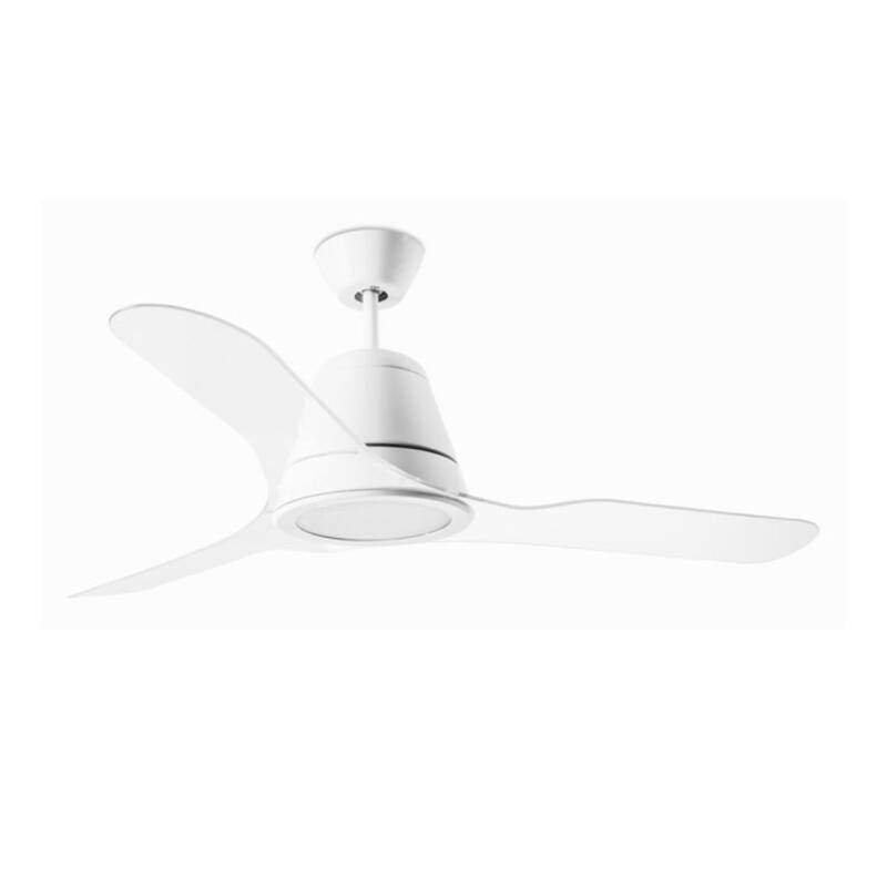Ventilatore Da Soffitto Con Luce ZMISHIBO Da 132 Cm, Motore DC Silenzioso, 6 Velocità, 3 Temperature Colore (3000K/4000K/6000K), Telecomando, Pale Reversibili Marrone/legno