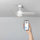 Image de Ventilateur de Plafond Silencieux Aran Blanc 107cm Moteur DC WiFi
