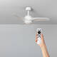 Image de Ventilateur de Plafond Silencieux Aran Blanc 107cm Moteur DC WiFi