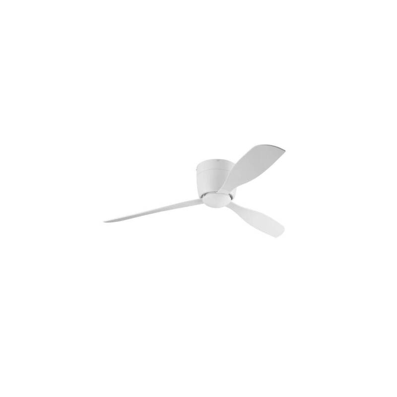 Obrázek Tichý Stropní Ventilátor Big Bora 123.8cm DC Motor LEDS-C4 30-7972-14-F9 v Bílé