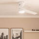 Vidéo de Ventilateur de Plafond Silencieux Blanc Tydir 132cm Moteur DC