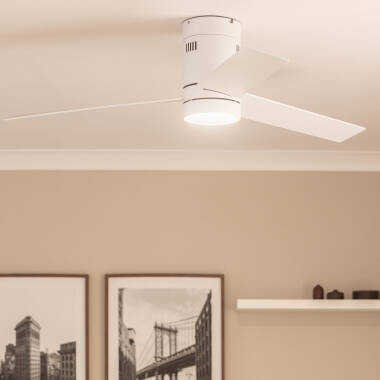 Deckenventilator Lautlos Tydir Weiß 132cm DC-Motor