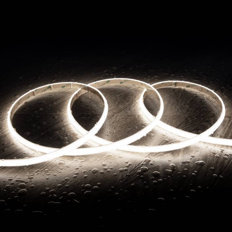 Bild von LED-Streifen Dimmbar 220V Wcob Selbstgleichrichtend 260 LED/m 15W/m 1350lm/m SILICONE FLEX Breite 10mm IP65 Schnitt 5cm nach Maß