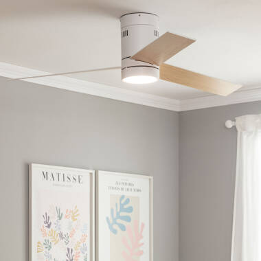 Ventilateur de Plafond Silencieux Tydir Bois 132cm Moteur DC