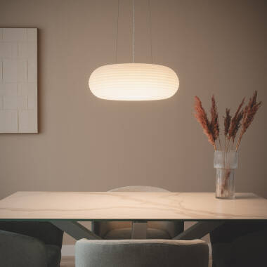 Lampa Wisząca LED 48W z Metalu Ø500 mm Junai