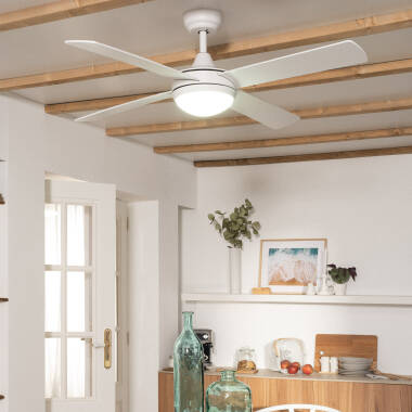 Ventilatore da Soffitto Navy Bianco 132cm Motore DC