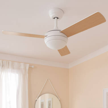 Deckenventilator Lautlos Navy 107cm DC-Motor für Außen