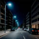 Image de Lampadaire LED 150W Harlem LUMILEDS Gris 